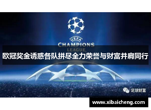 欧冠奖金诱惑各队拼尽全力荣誉与财富并肩同行
